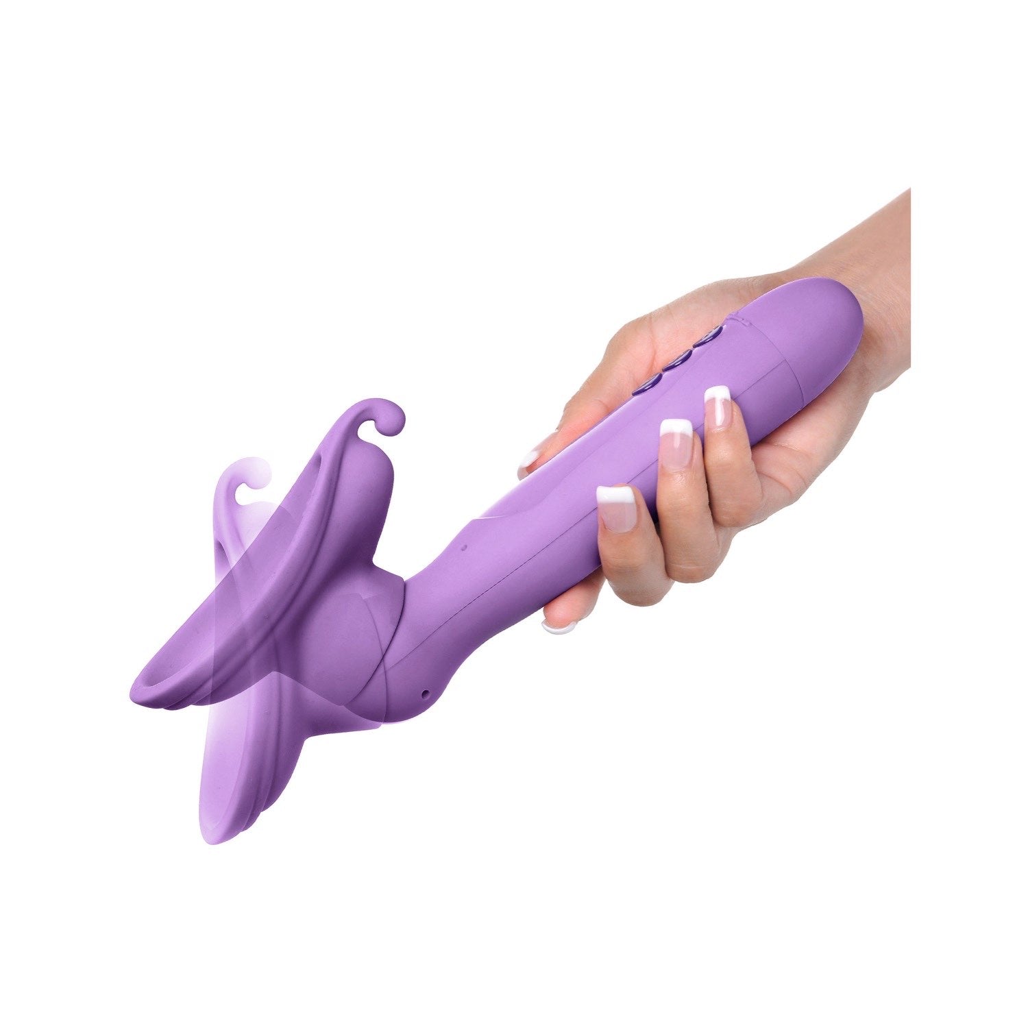 Fantasy For Her Vibrating Roto Suck-Her - Purple Vibrating &amp; Sucking Stimulator by Pipedream
