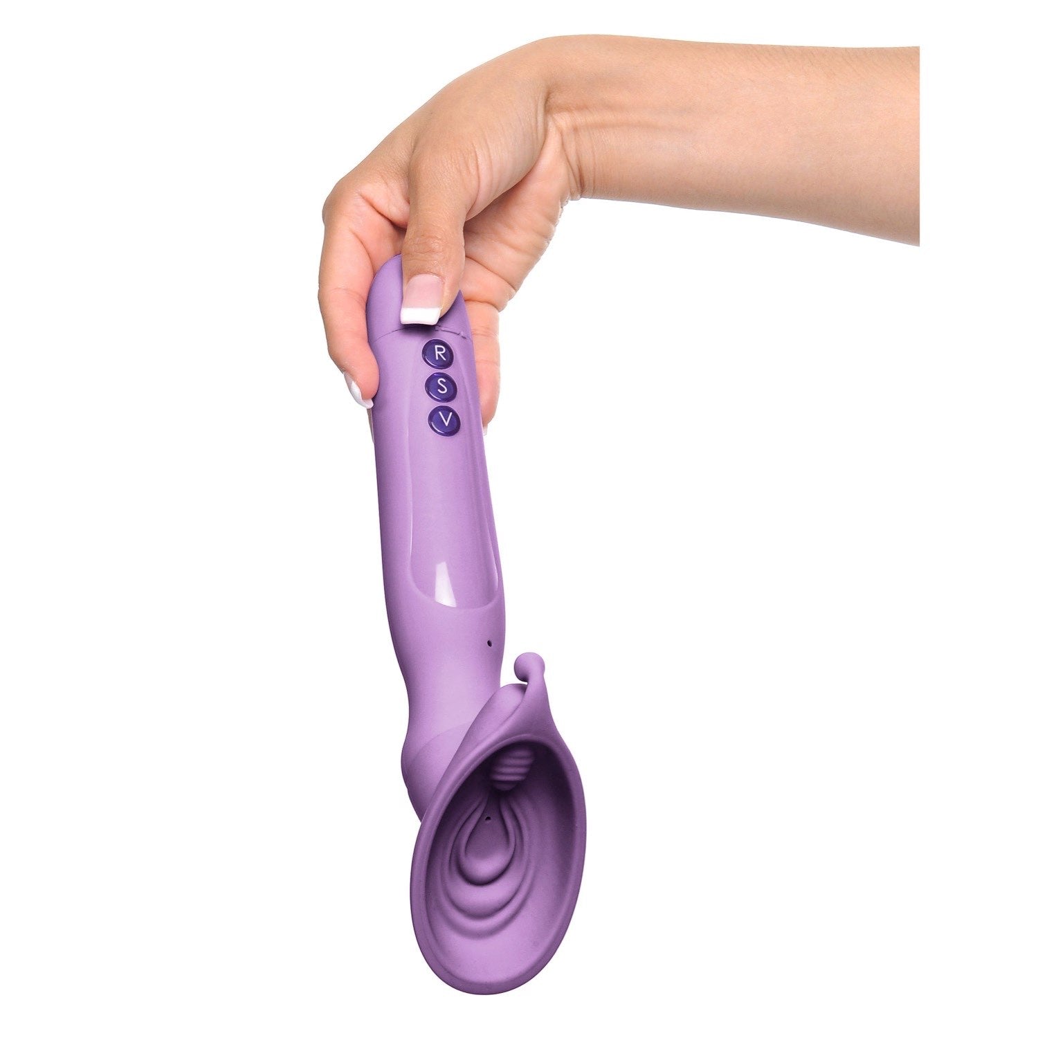 为她幻想 Vibrating Roto Suck-Her - 紫色振动和吸吮刺激器 by Pipedream
