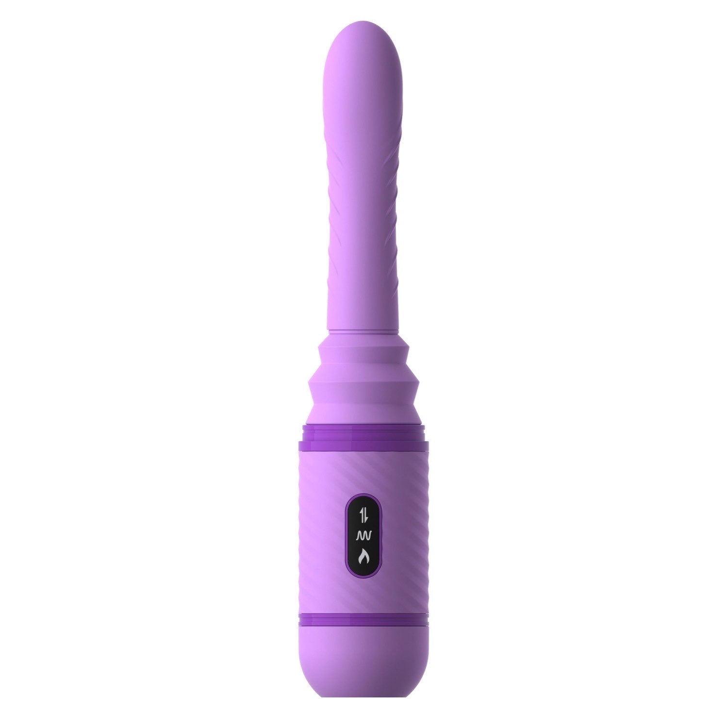 Fantasy For Her Love Thrust-Her - Purple 30.5 cm (12&quot;) USB Rechargeable Thrusting Vibrator by Pipedream