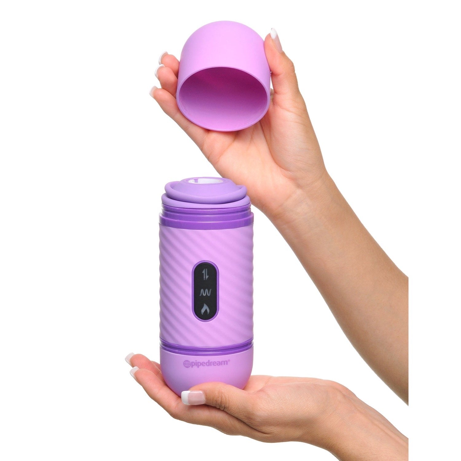 Fantasy For Her Love Thrust-Her - Purple 30.5 cm (12&quot;) USB Rechargeable Thrusting Vibrator by Pipedream