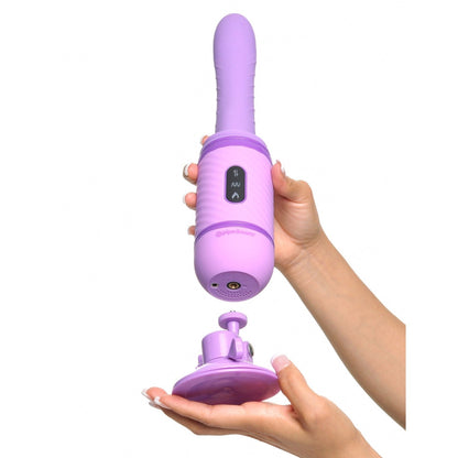 Love Thrust-Her - Purple 30.5 cm (12") USB Rechargeable Thrusting Vibrator