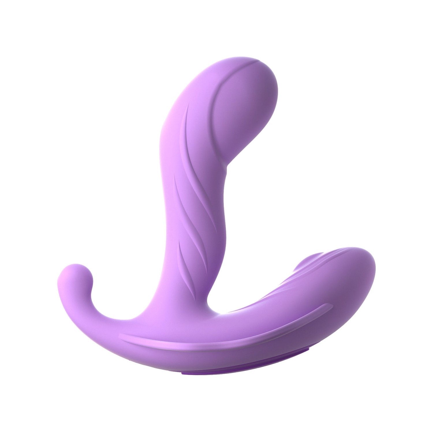 Fantasy For Her G-Spot Stimulate-Her - Purple USB Rechargeable Vibrator with Clit Stimulator and Wireless Remote by Pipedream