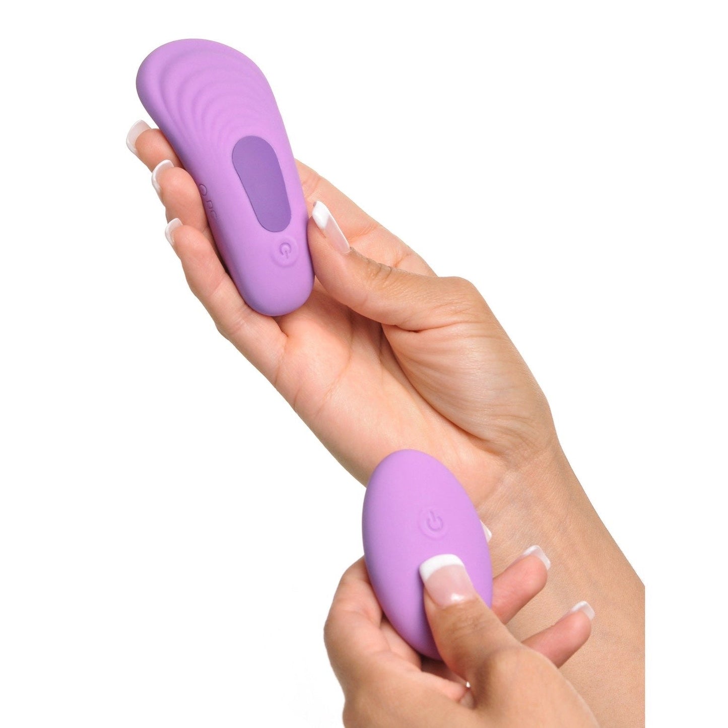 Remote Silicone Please-Her - Purple USB Rechargeable Stimulator with Wireless Remote