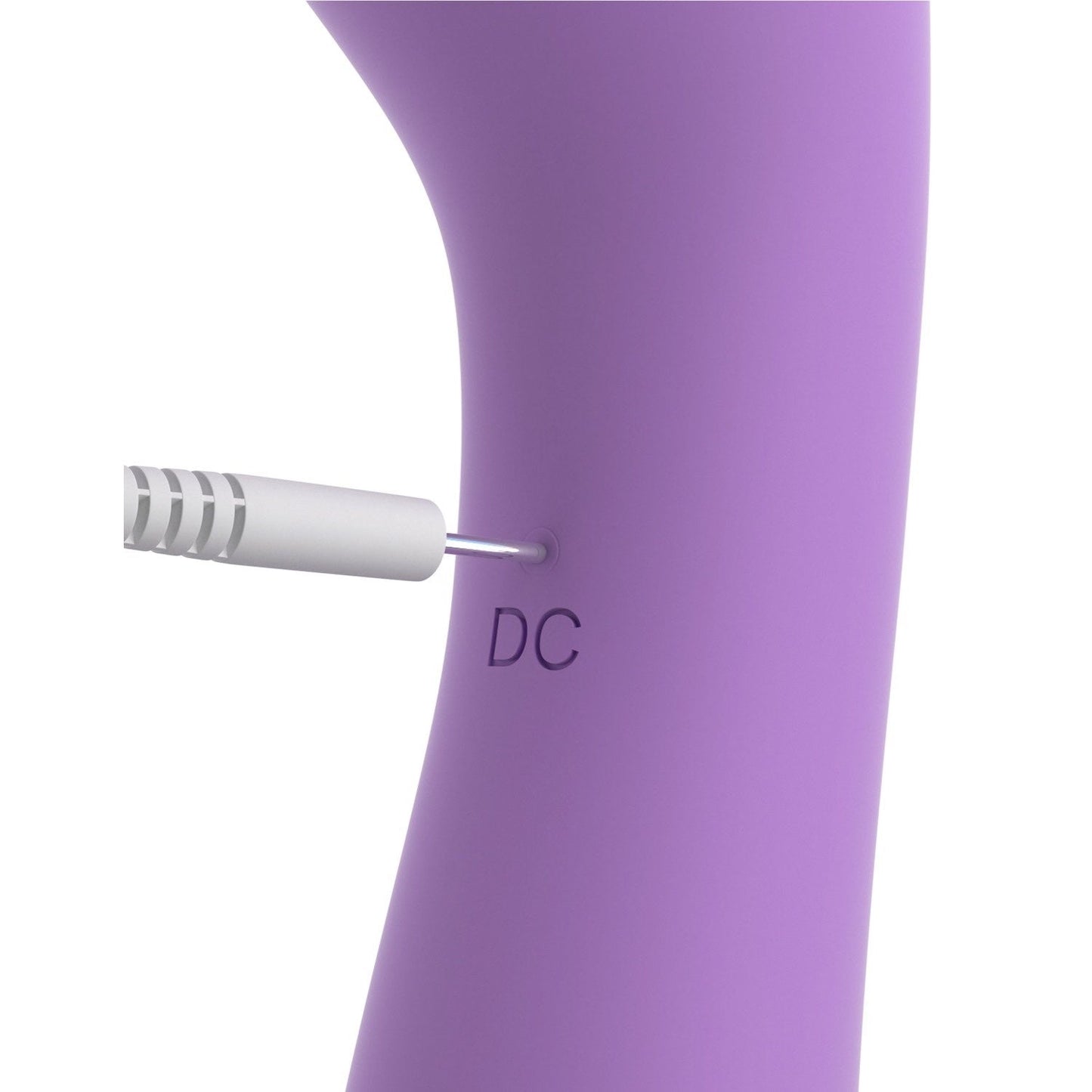 Duo Wand Massage-Her - 紫色 19.6 厘米（7.75 英寸）USB 充电按摩棒