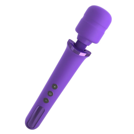 Pipedream Fantasy For Her Rechargeable Power Wand - Purple USB Rechargeable Massager Wand