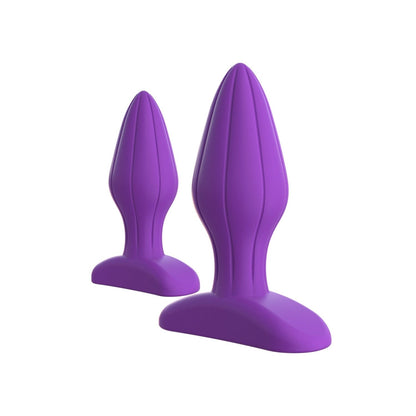 Designer Love Plug Set - Purple Butt Plugs - Set of 2 Sizes