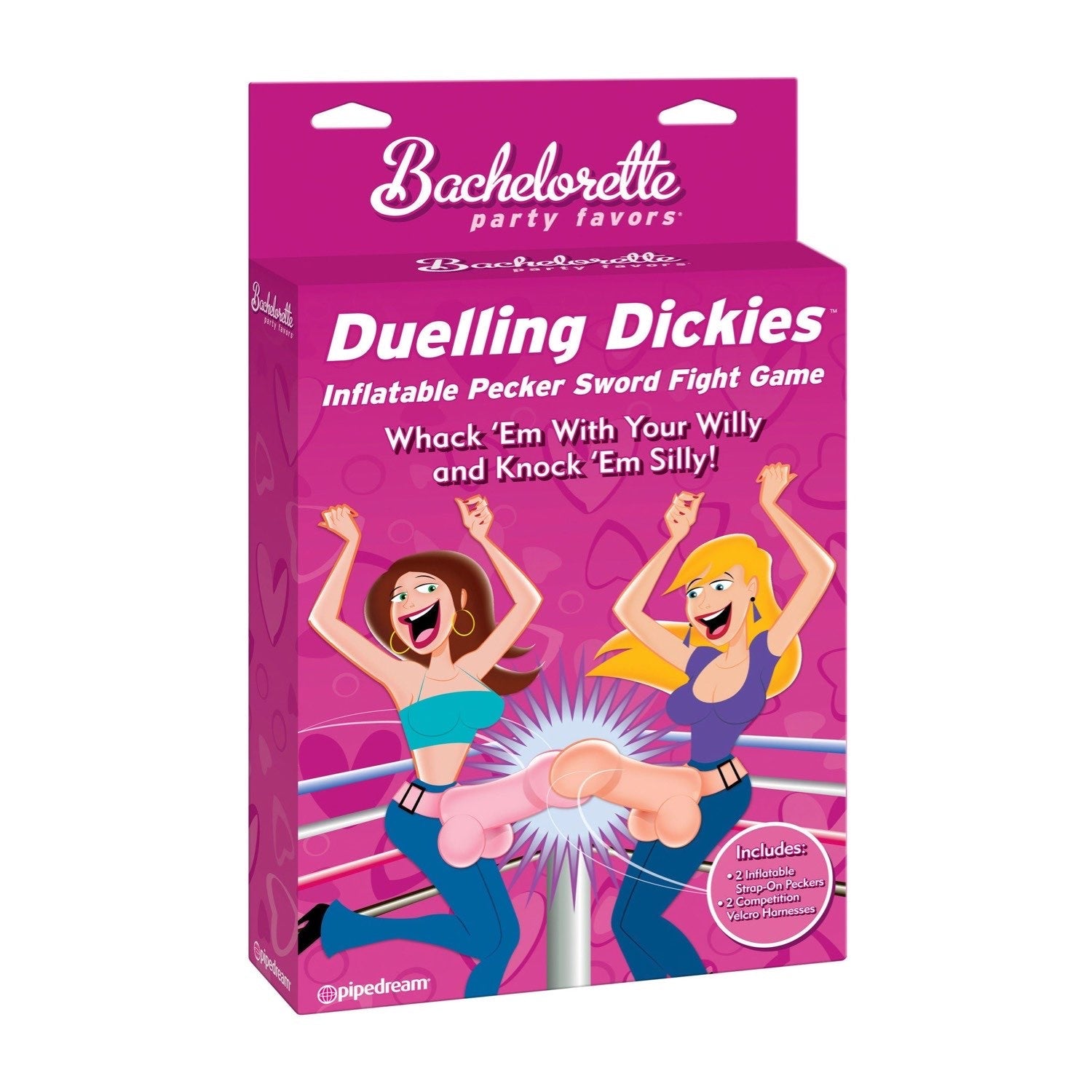 Bachelorette Party Favors Duelling Dickies - Inflatable Novelty Penises by Pipedream