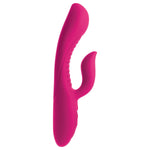 ["Rabbit"]Ultimate Rabbits No 2 - Fuschia 22.4 cm (8.75") USB Rechargeable Rabbit Vibrator