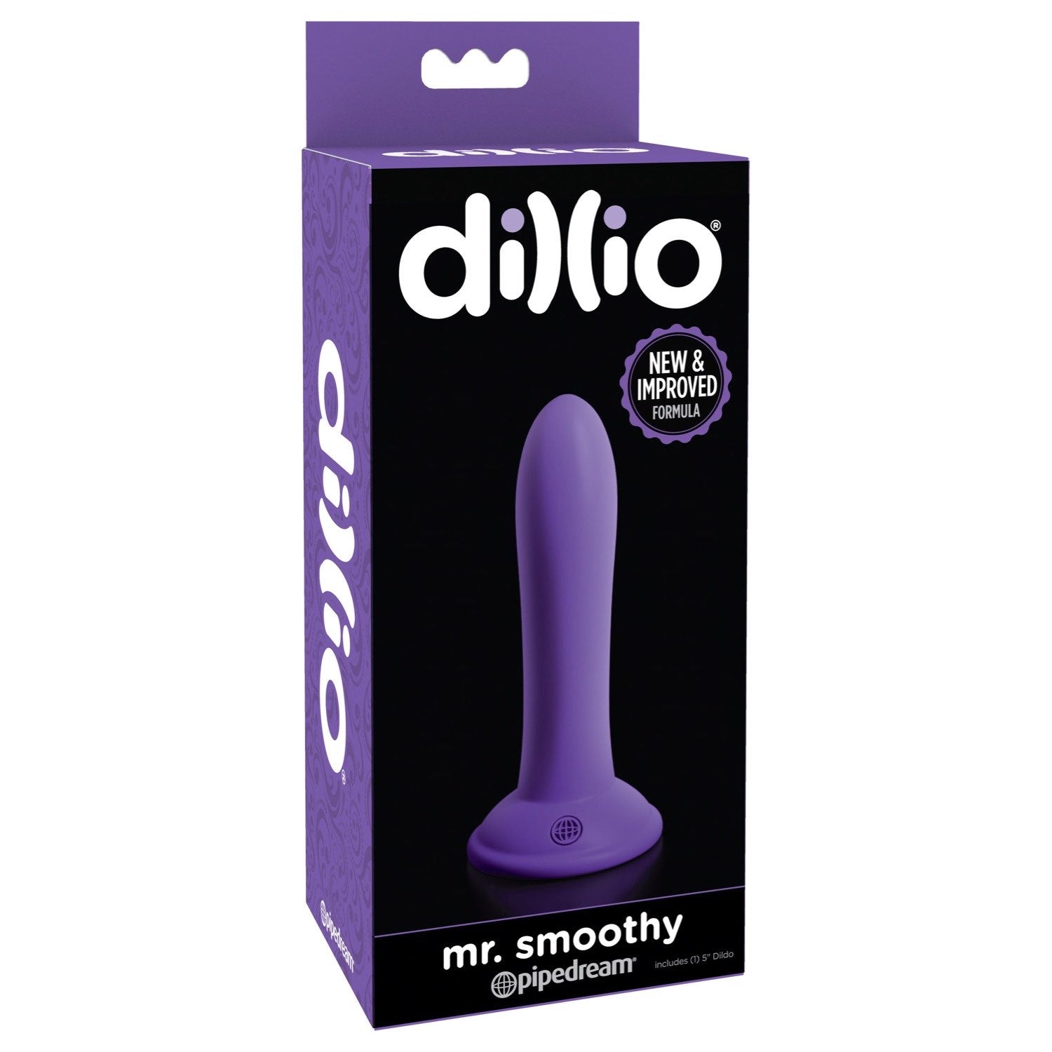 Dillio Mr. Smoothy - Purple 12.7 cm (5&quot;) Dong by Pipedream