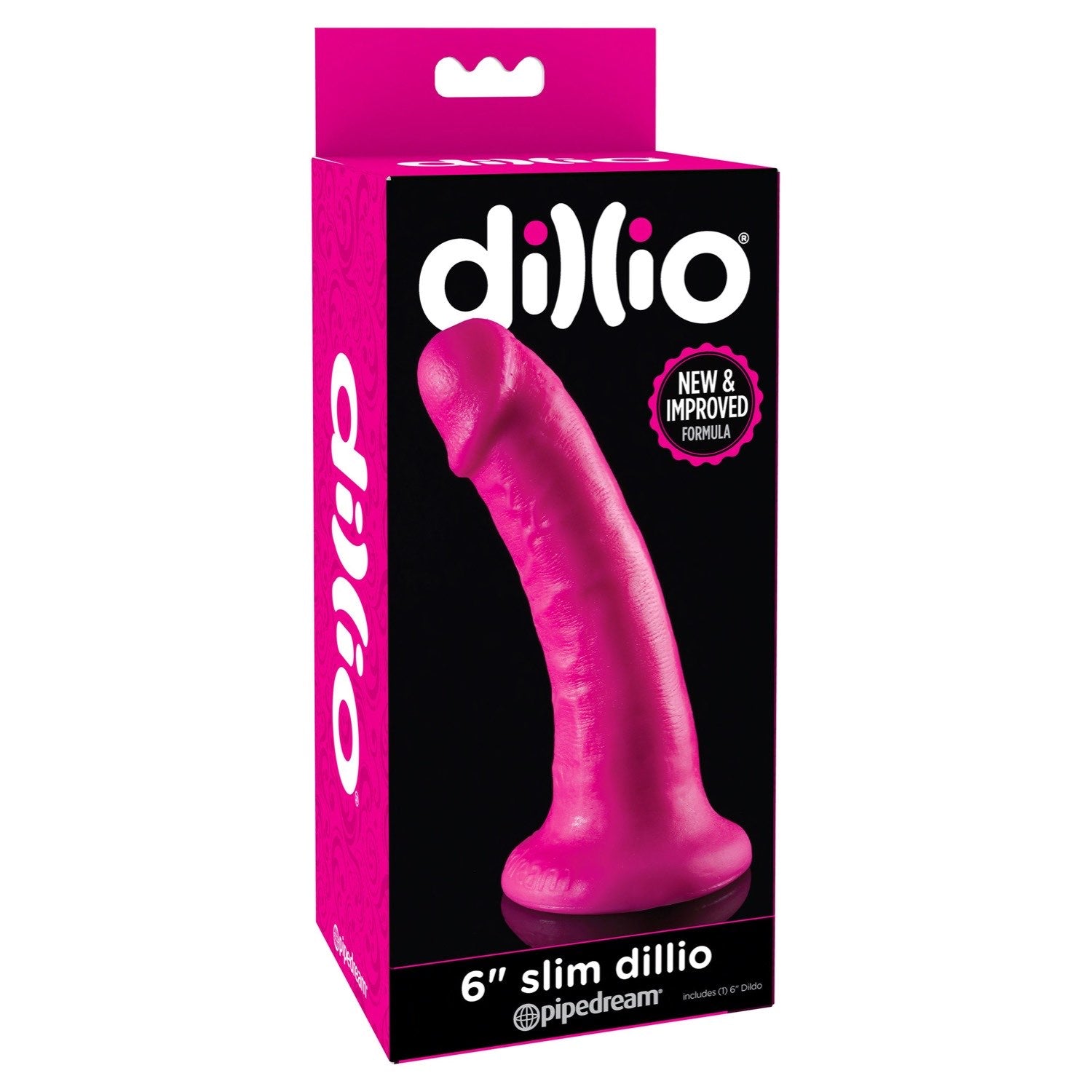 Dillio 6&quot; Slim - Pink 15.2 cm Dong by Pipedream