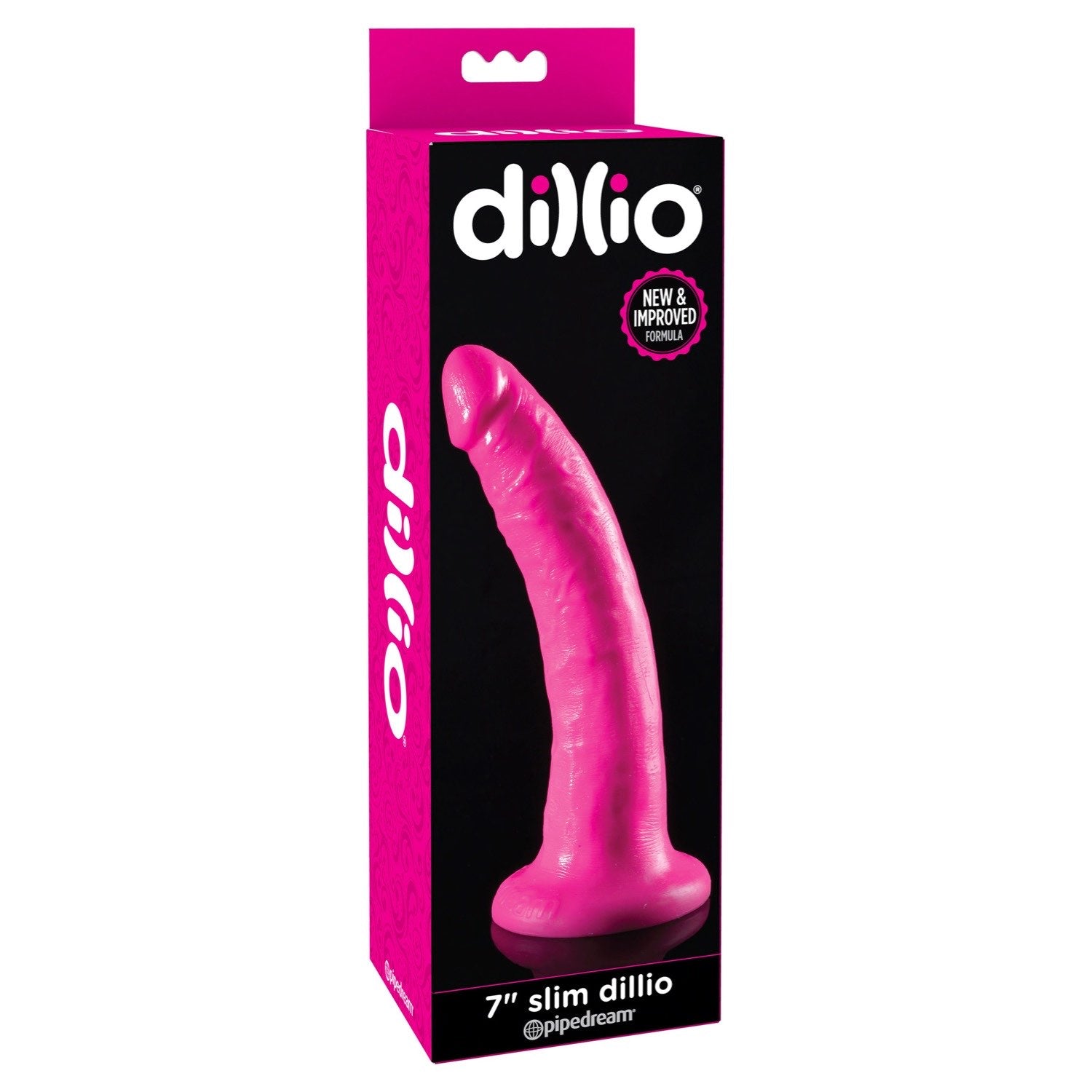 Dillio 7&quot; Slim - Pink 17.8 cm Dong by Pipedream
