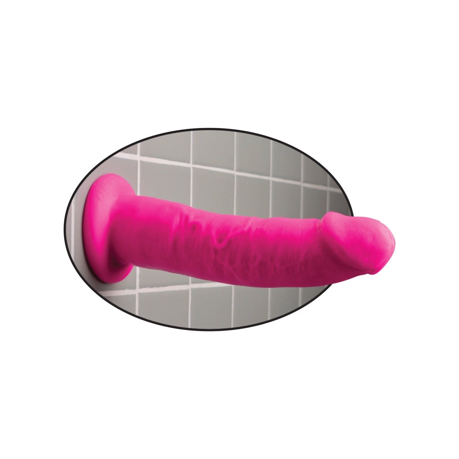 Dillio 9&quot; Dildo - Pink 22.9 cm Dong by Pipedream
