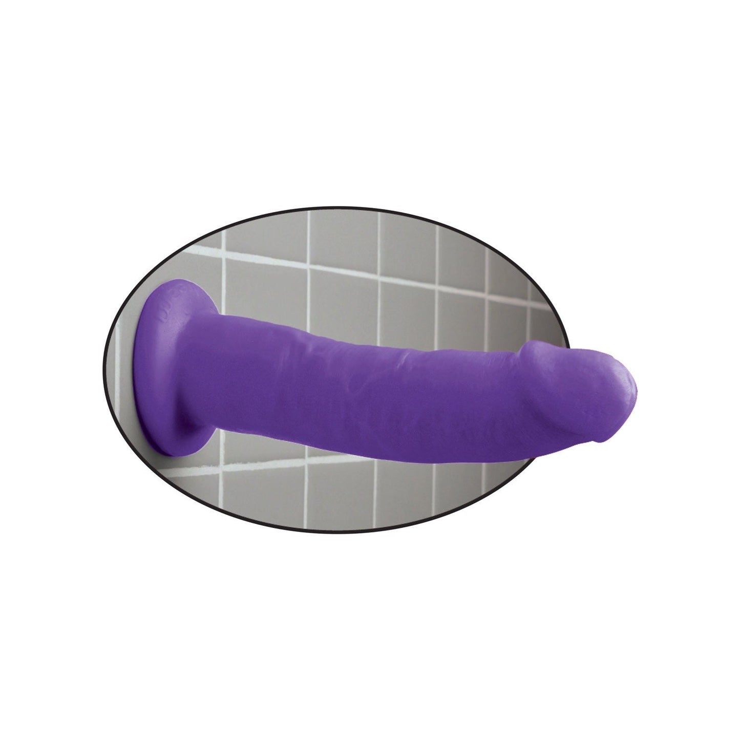 9" 假阳具 - 紫色 22.9 厘米 东