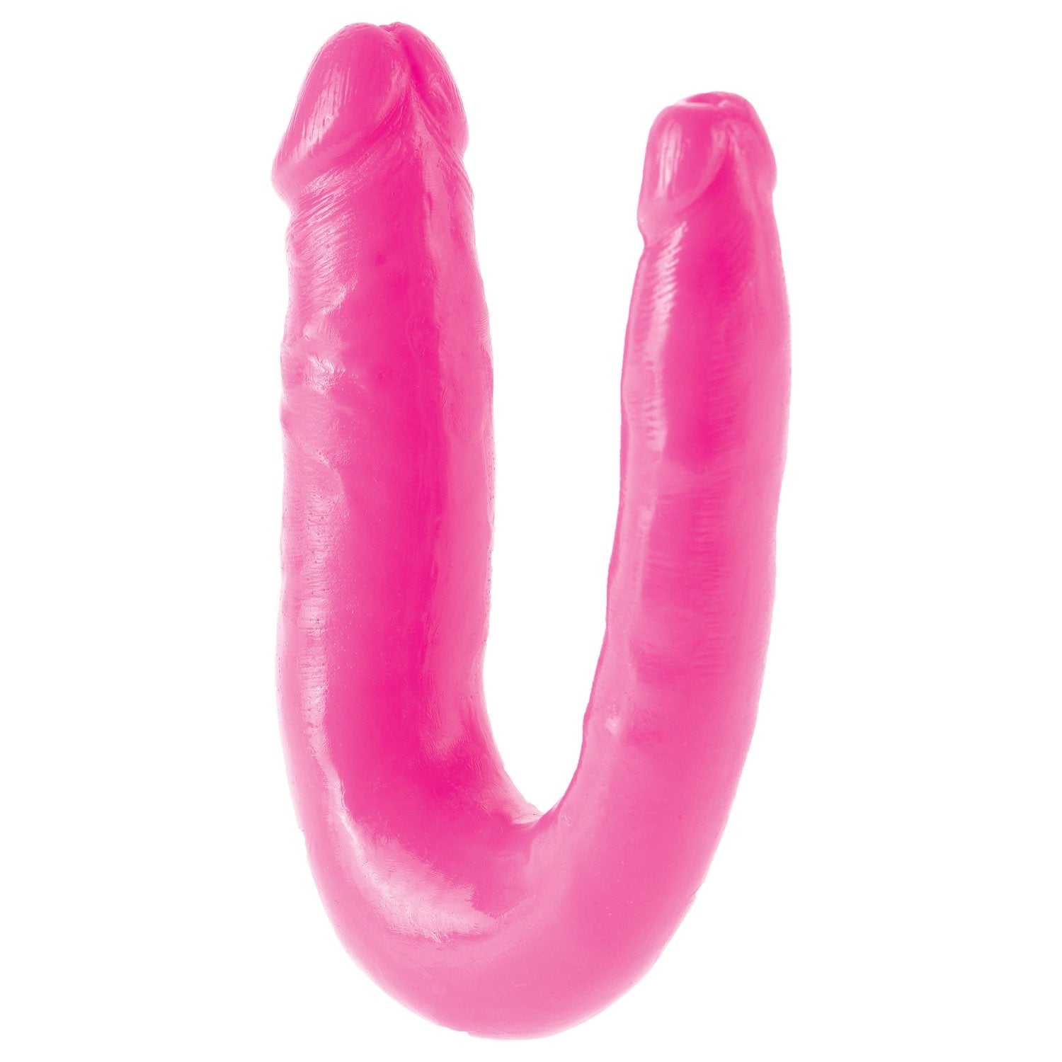 Dillio Double Trouble - Pink Double Penetrator Dong by Pipedream