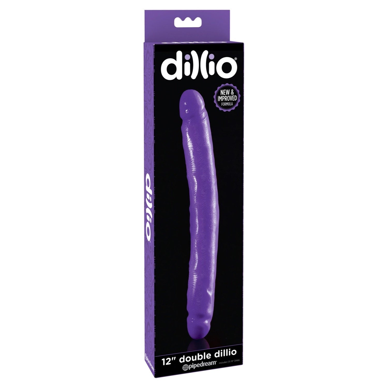 Dillio 12&quot; Double Dong - Purple 30.5 cm by Pipedream