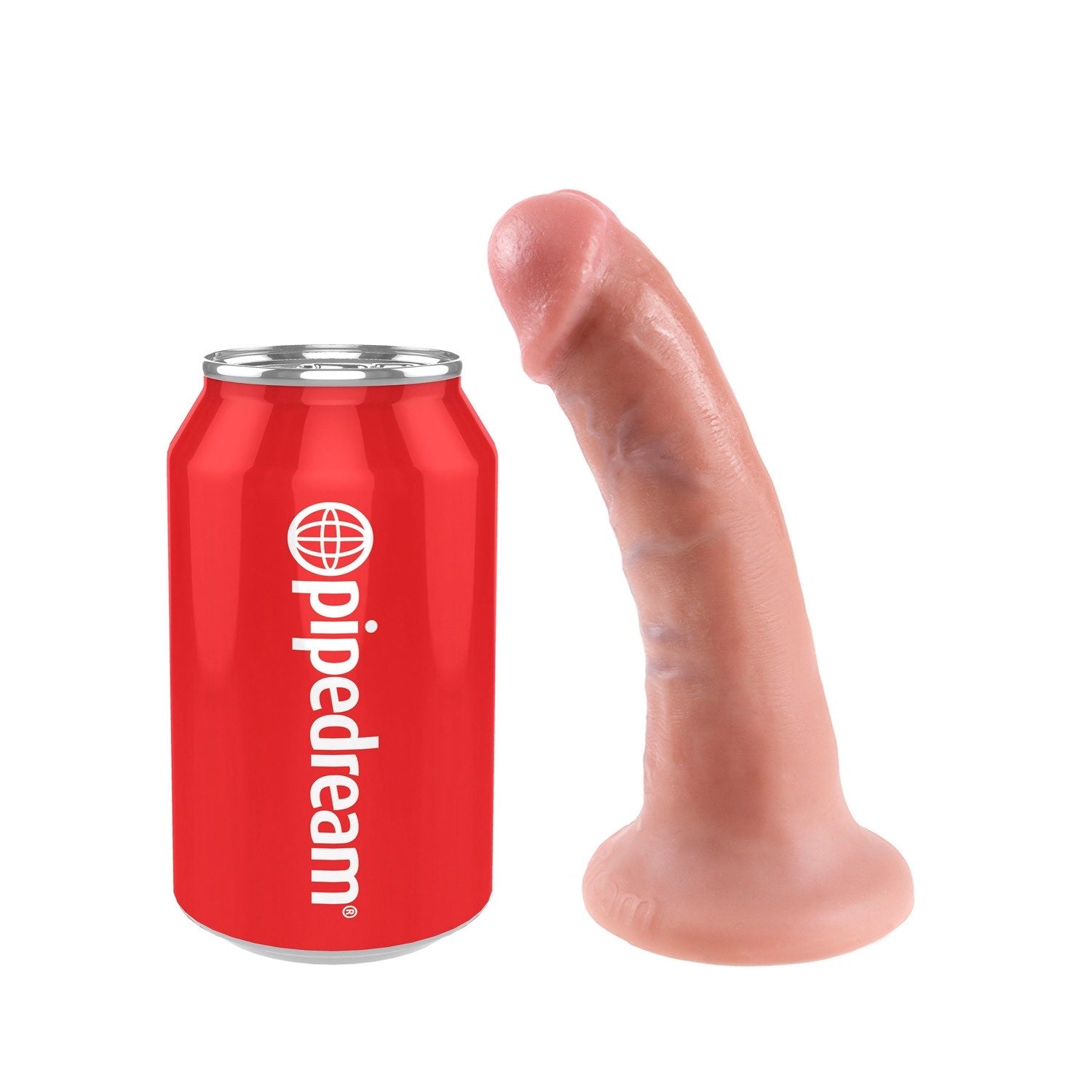 King Cock 6&quot; Cock - Flesh 15.2 cm (6&quot;) Dong by Pipedream