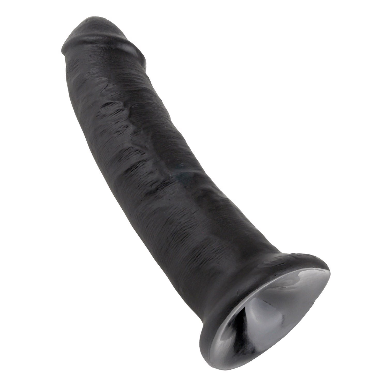 King Cock 9&quot; Cock - Black 22.9 cm (9&quot;) Dong by Pipedream