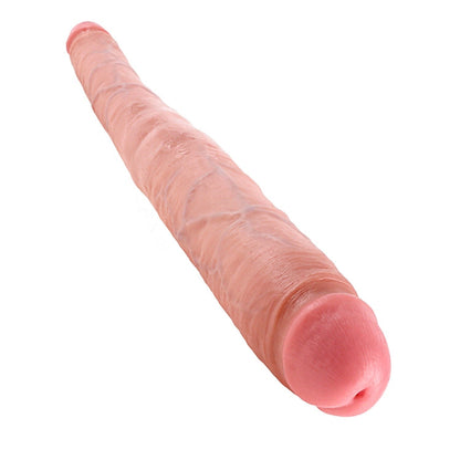 16" Tapered Double Dildo - Flesh 40.6 cm (16") Double Dong