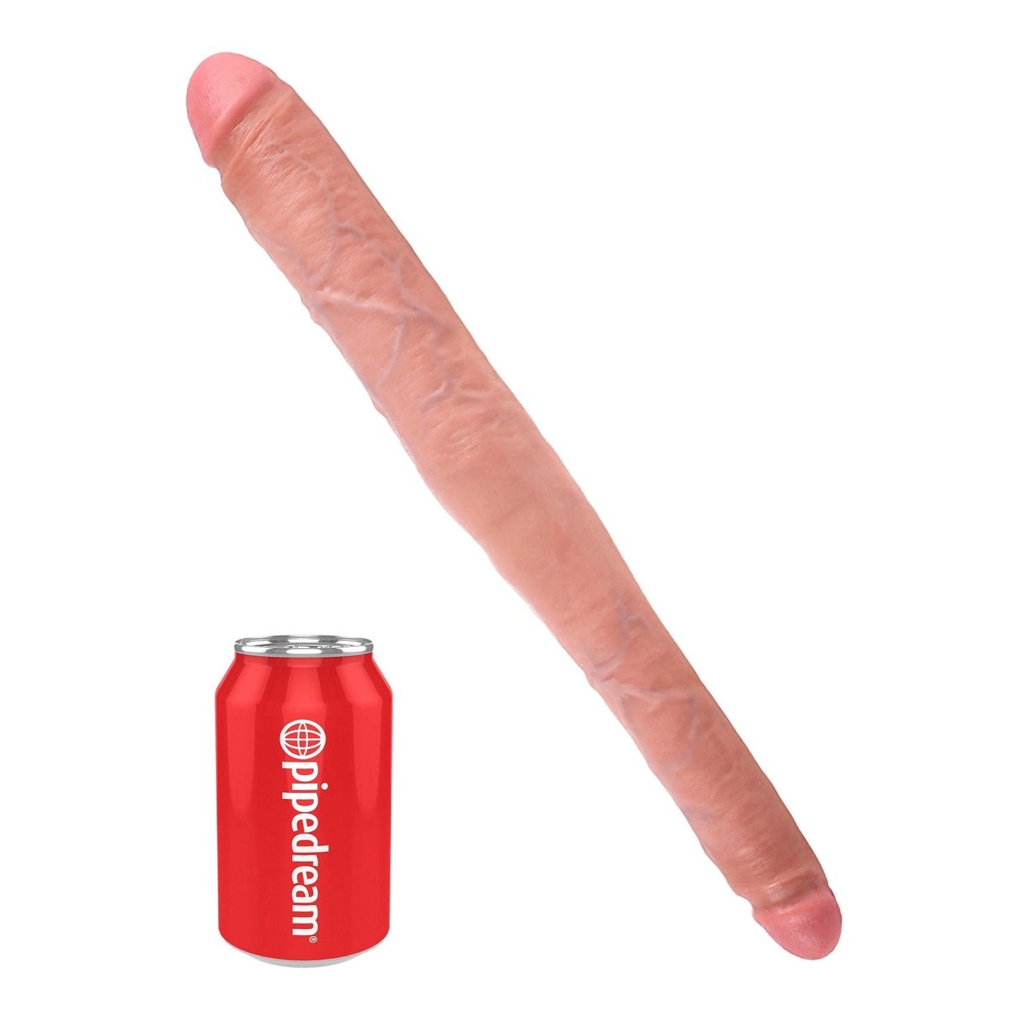 16" Tapered Double Dildo - Flesh 40.6 cm (16") Double Dong