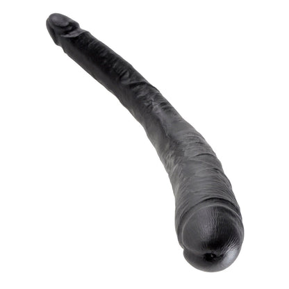 16" Tapered Double Dildo - Black 40.6 cm (16") Double Dong