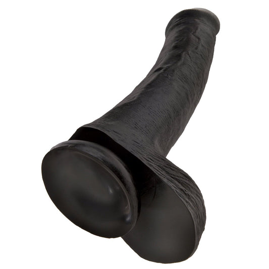 Pipedream King Cock 13IN Cock with Balls - Black
