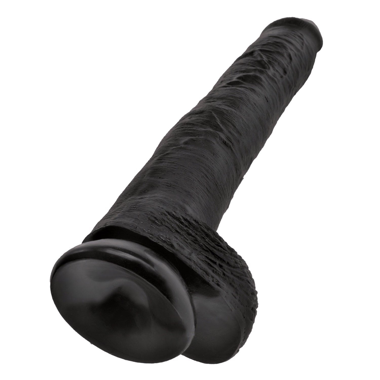 King Cock 14IN Cock with Balls - Black by Pipedream