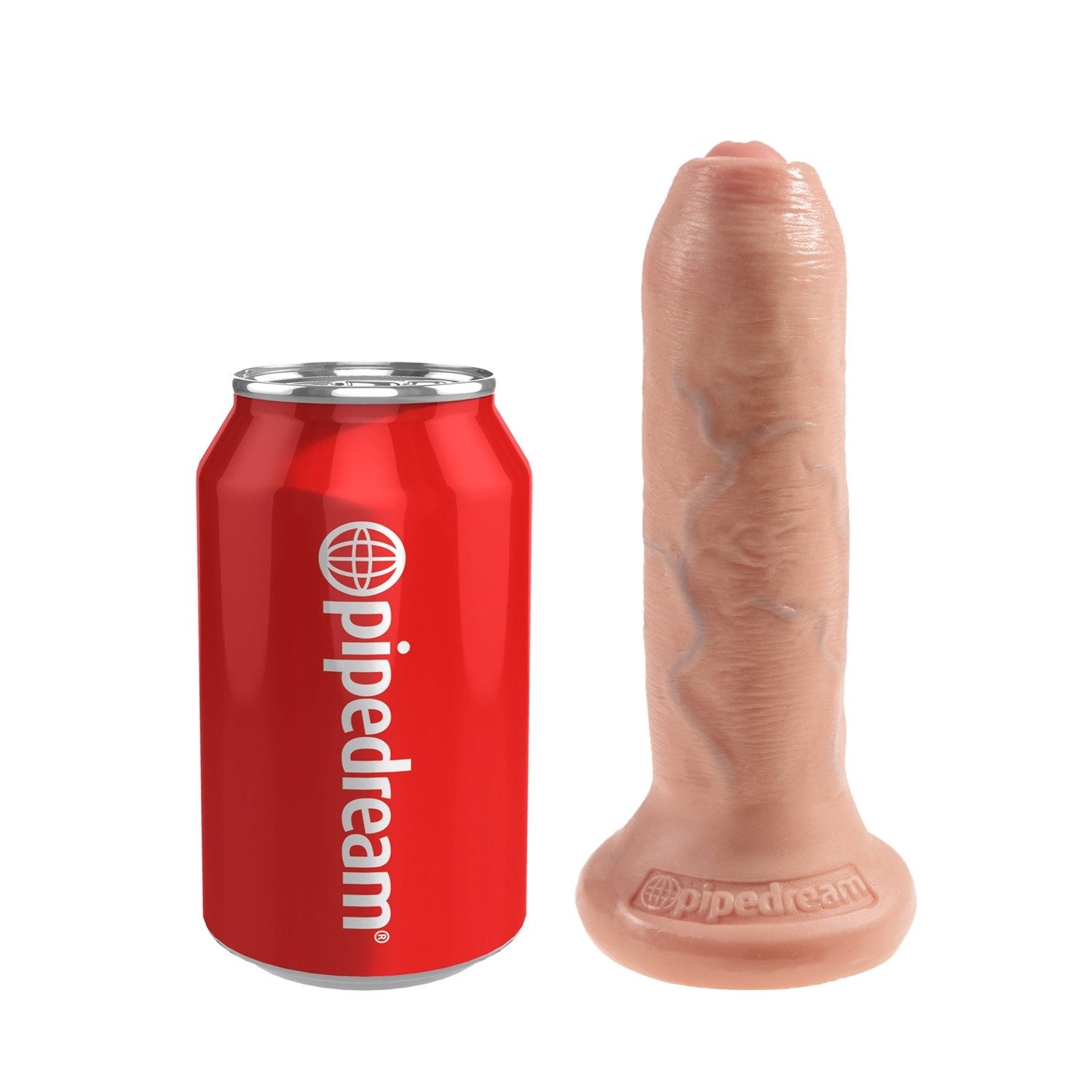 King Cock 6&quot; Uncut - Flesh 15.2 cm Dong by Pipedream