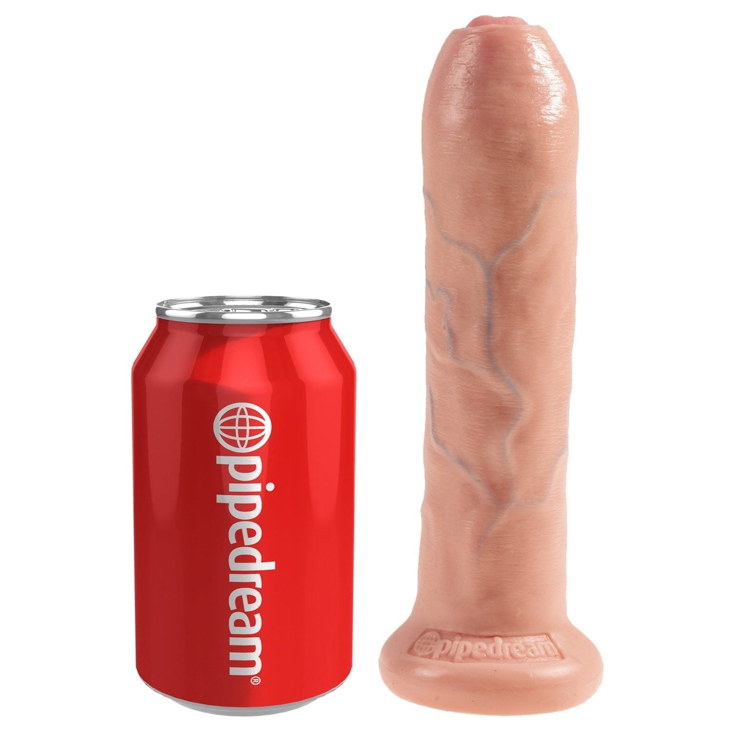 King Cock 7&quot; Uncut - Flesh 17.8 cm Dong by Pipedream