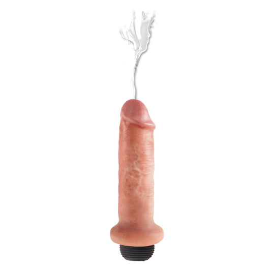 Pipedream King Cock 6&quot; Squirting Cock - Flesh 15.2 cm Squirting Dong