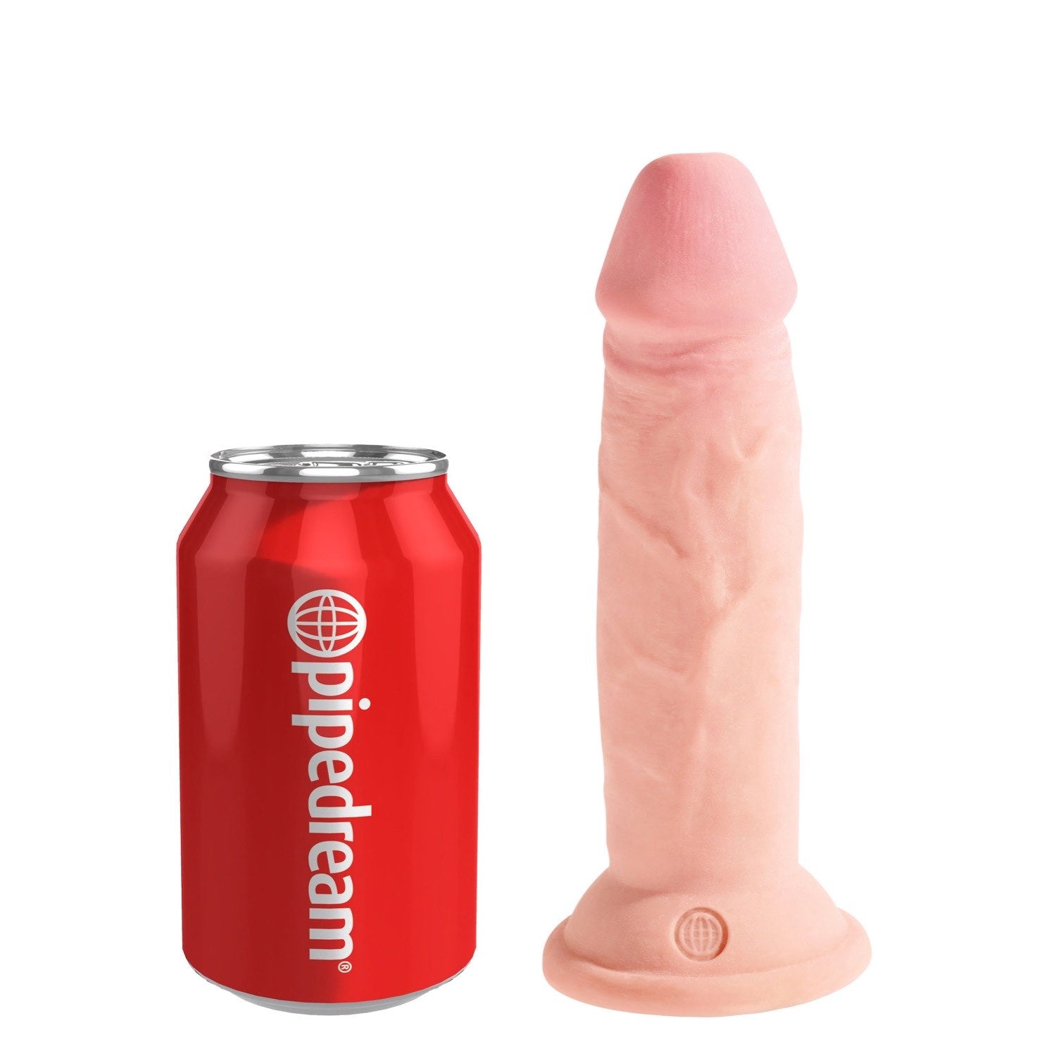 King Cock Plus 6&quot; Triple Density Cock - Flesh 15.2 cm Dong by Pipedream