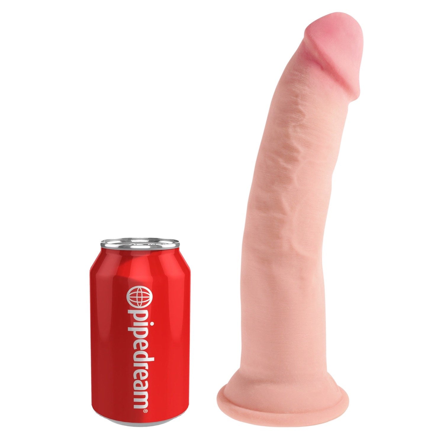 King Cock Plus 9&quot; Triple Density Cock - Flesh 22.9 cm Dong by Pipedream