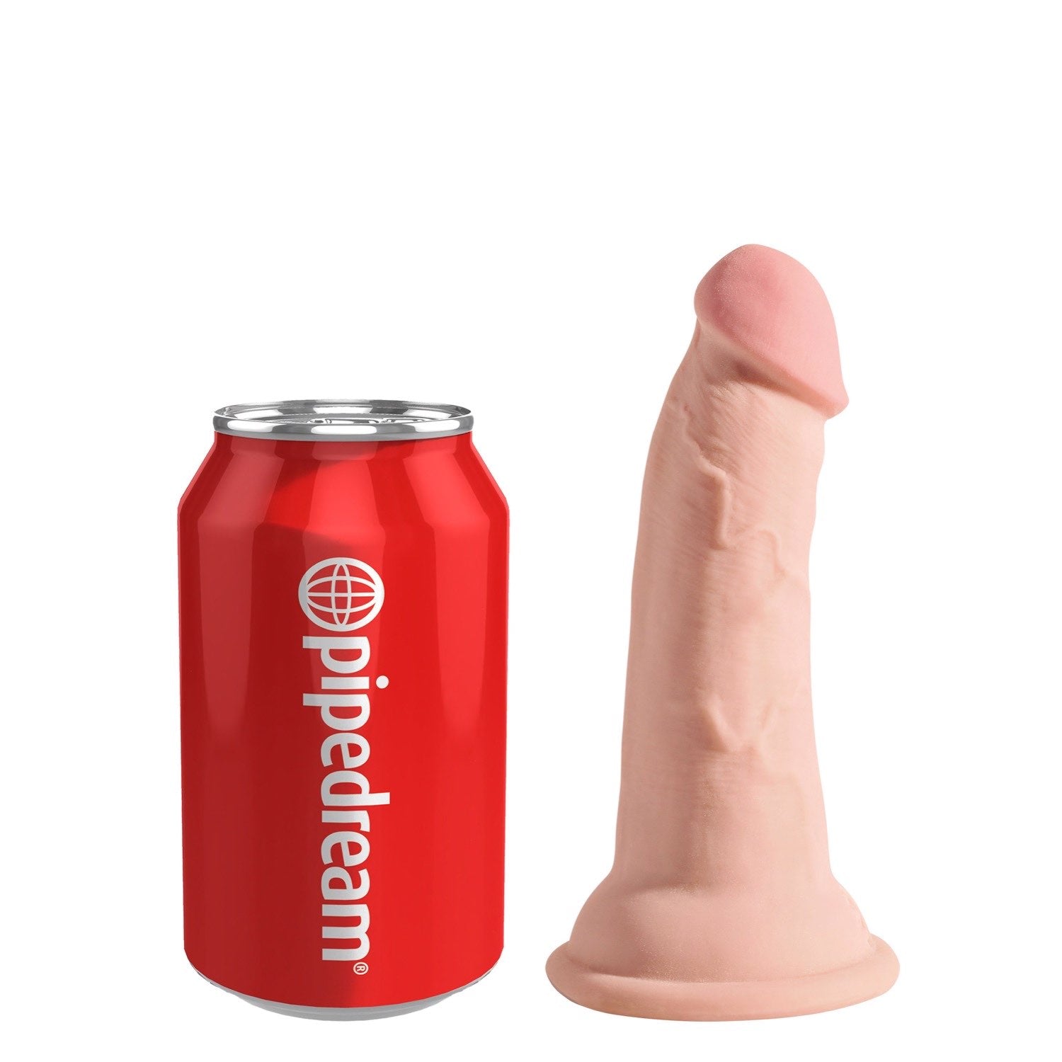 King Cock Plus 5&quot; Triple Density Cock - Flesh 12.7 cm Dong by Pipedream