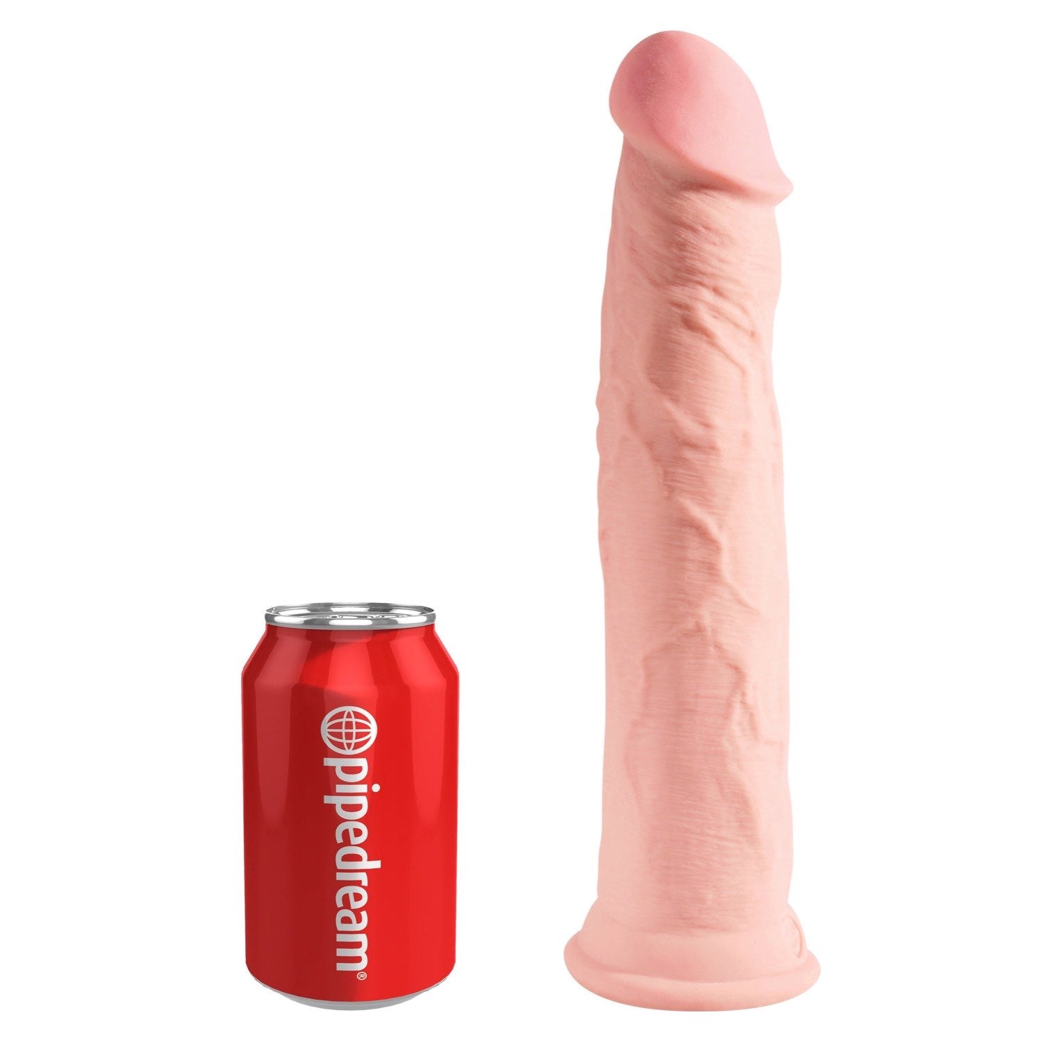 King Cock Plus 11&quot; Triple Density Cock - Flesh 28 cm Dong by Pipedream