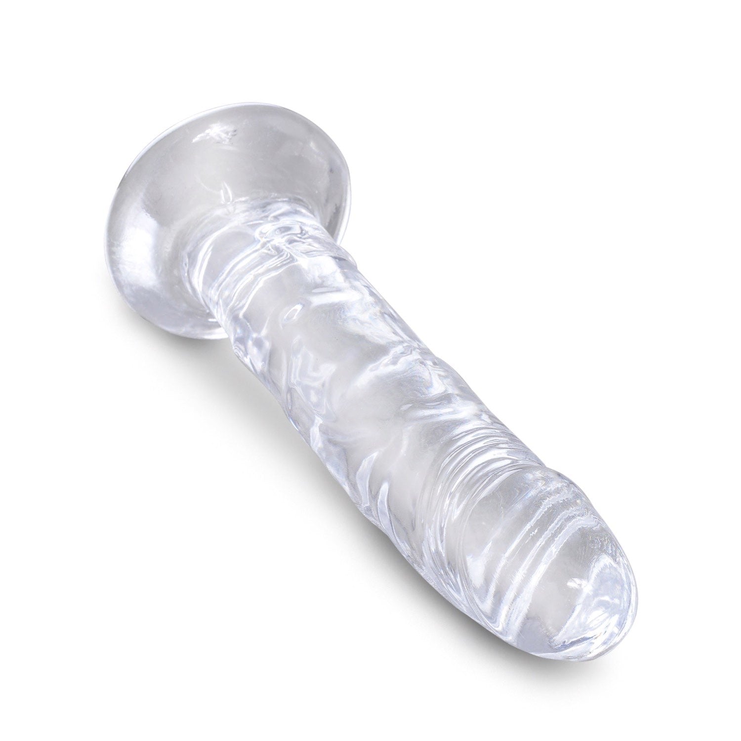 King Cock Clear 6&quot; Cock - Clear 15.2 cm Dong by Pipedream
