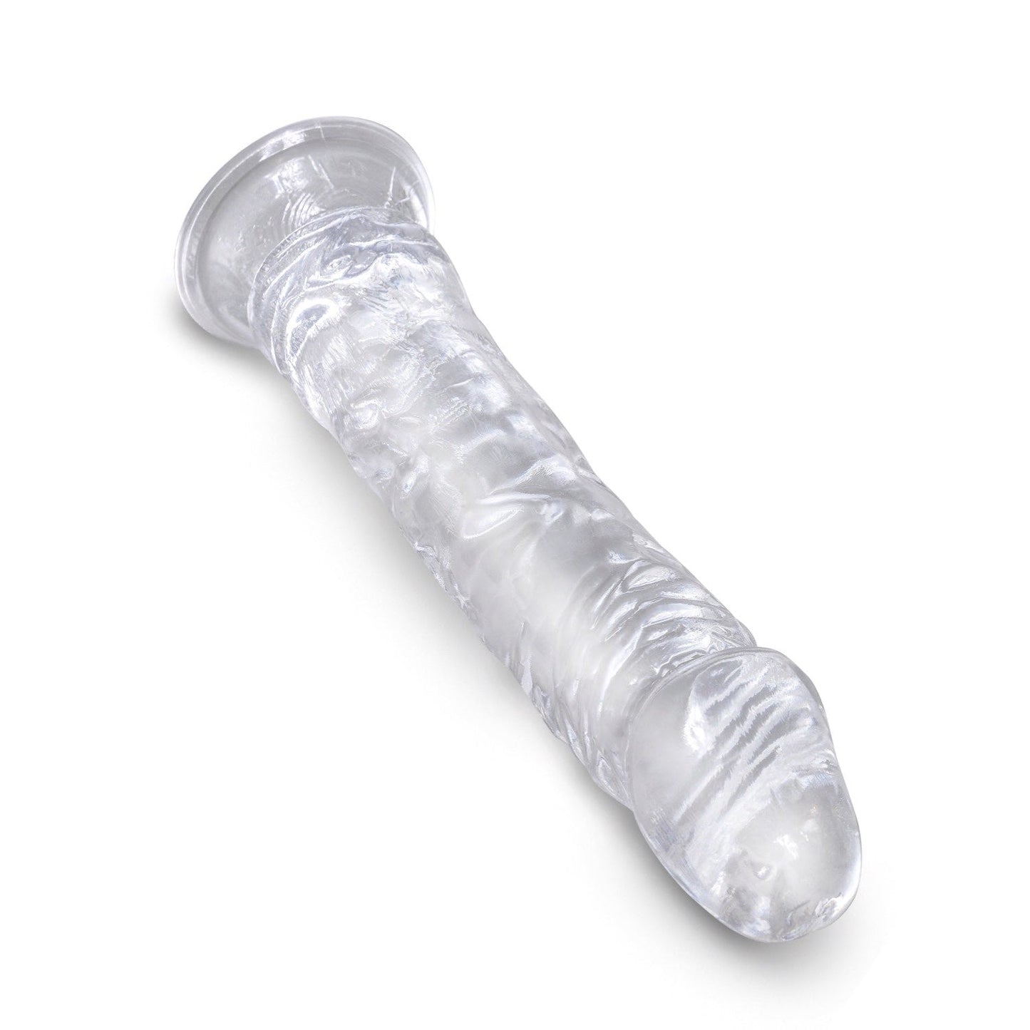Clear 8" Cock - Clear 20.3 cm Dong