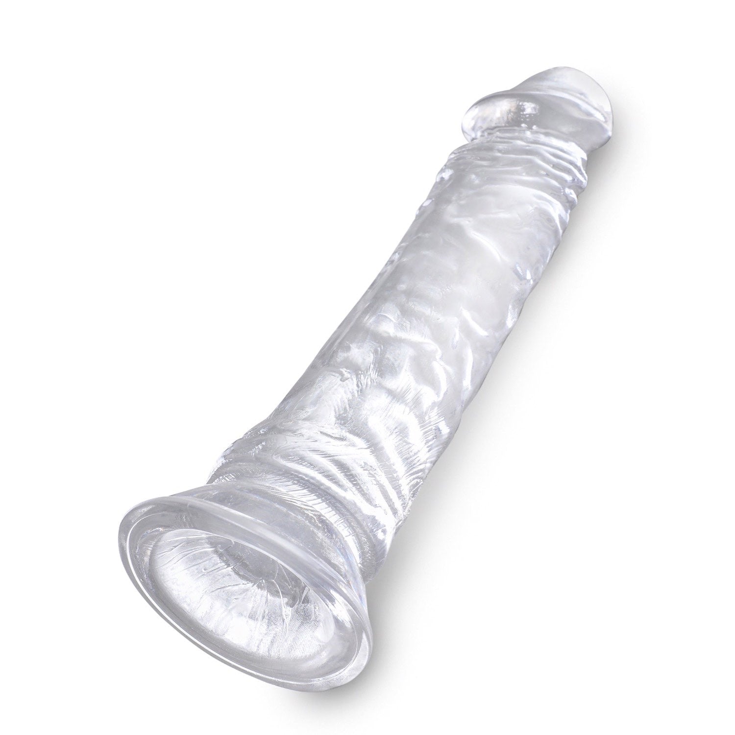 King Cock Clear 8&quot; Cock - Clear 20.3 cm Dong by Pipedream