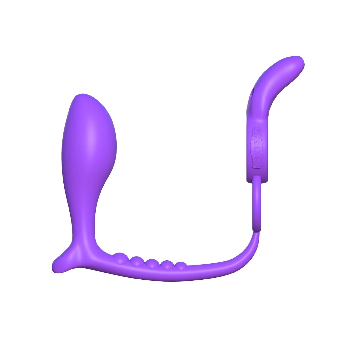 Fantasy C-Ringz Fantasy C-ringz Ass-gasm Vibrating Rabbit - Purple Vibrating Cock Ring with Anal Plug by Pipedream