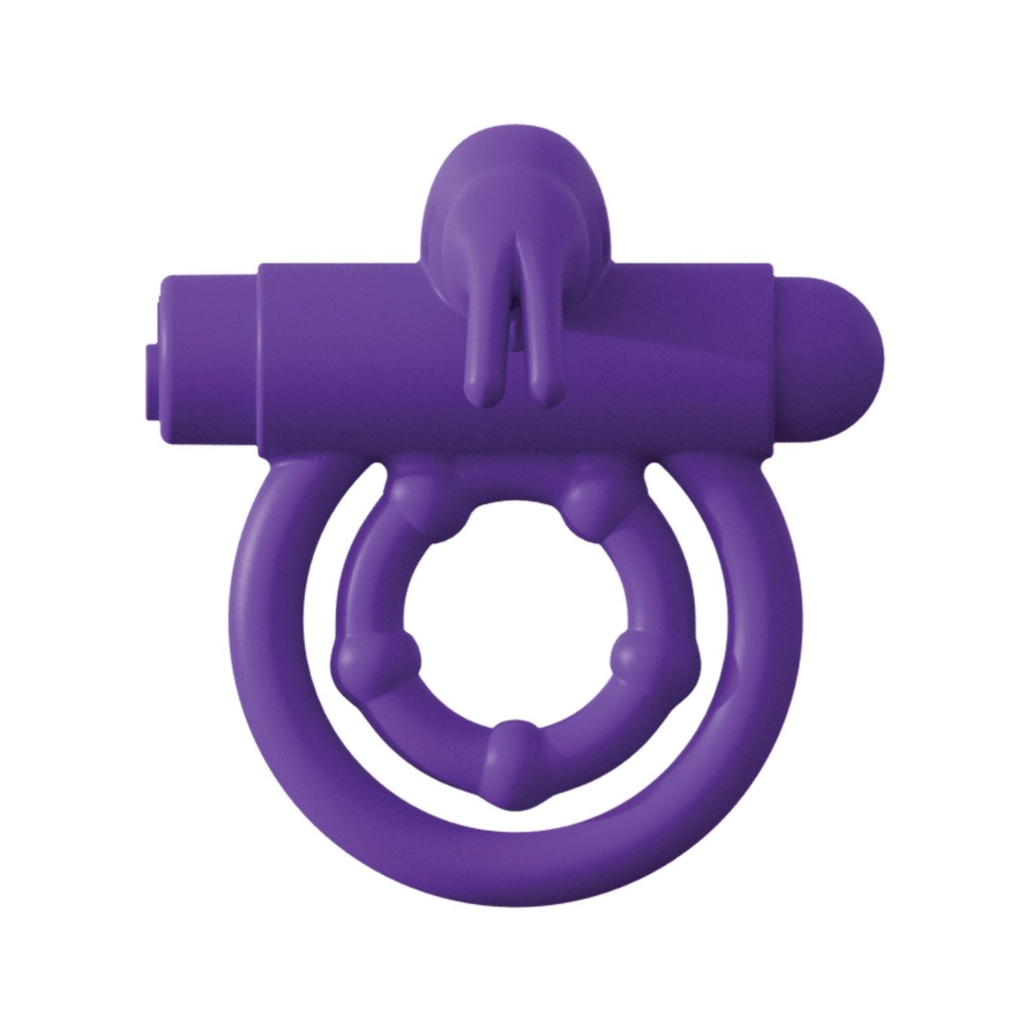幻想C环 Fantasy C-ringz 遥控兔子戒指 - 紫色振动鸡巴和球戒指带遥控器 by Pipedream