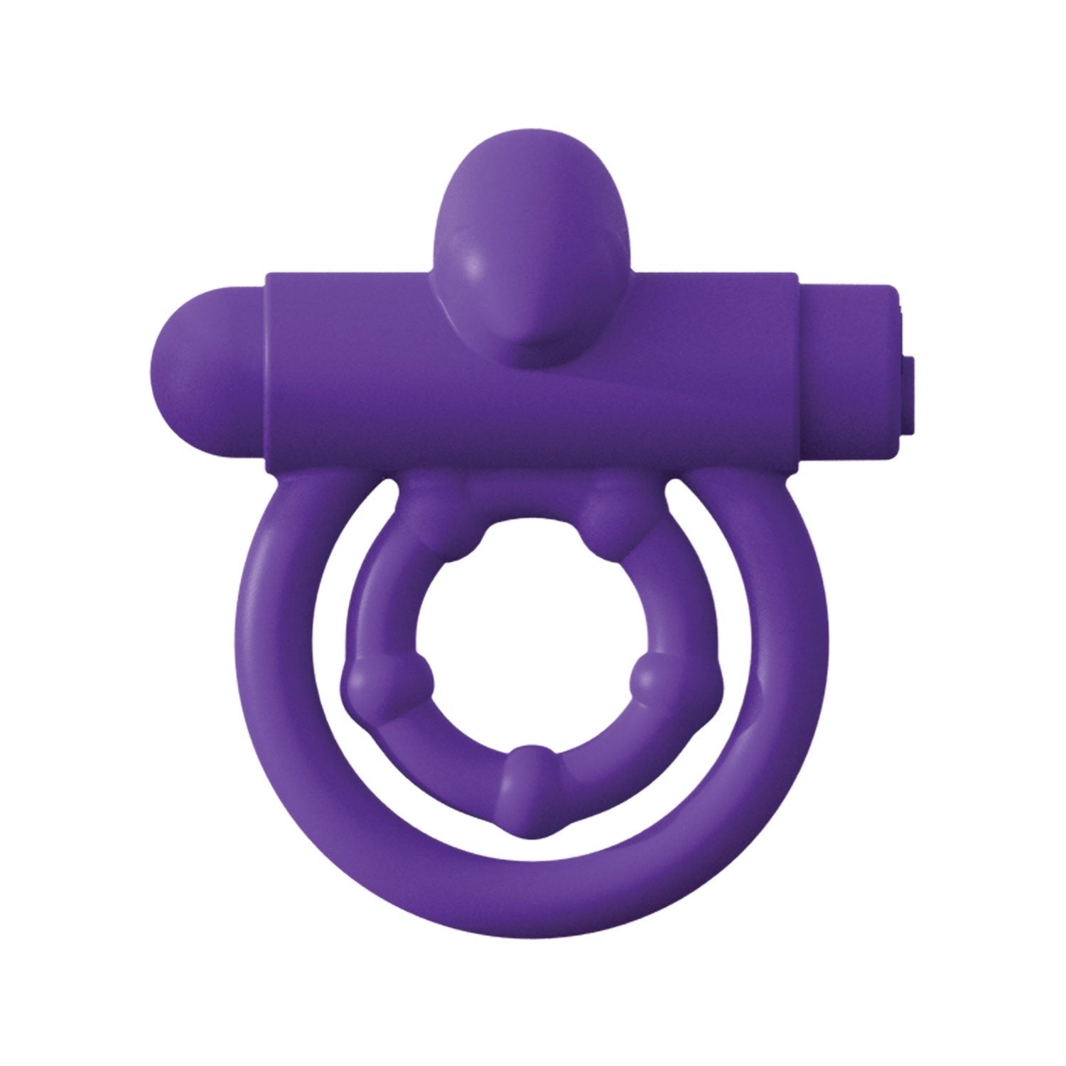 Fantasy C-Ringz Fantasy C-ringz Reomote Control Rabbit Ring - Purple Vibrating Cock &amp; Balls Ring with Remote Control by Pipedream