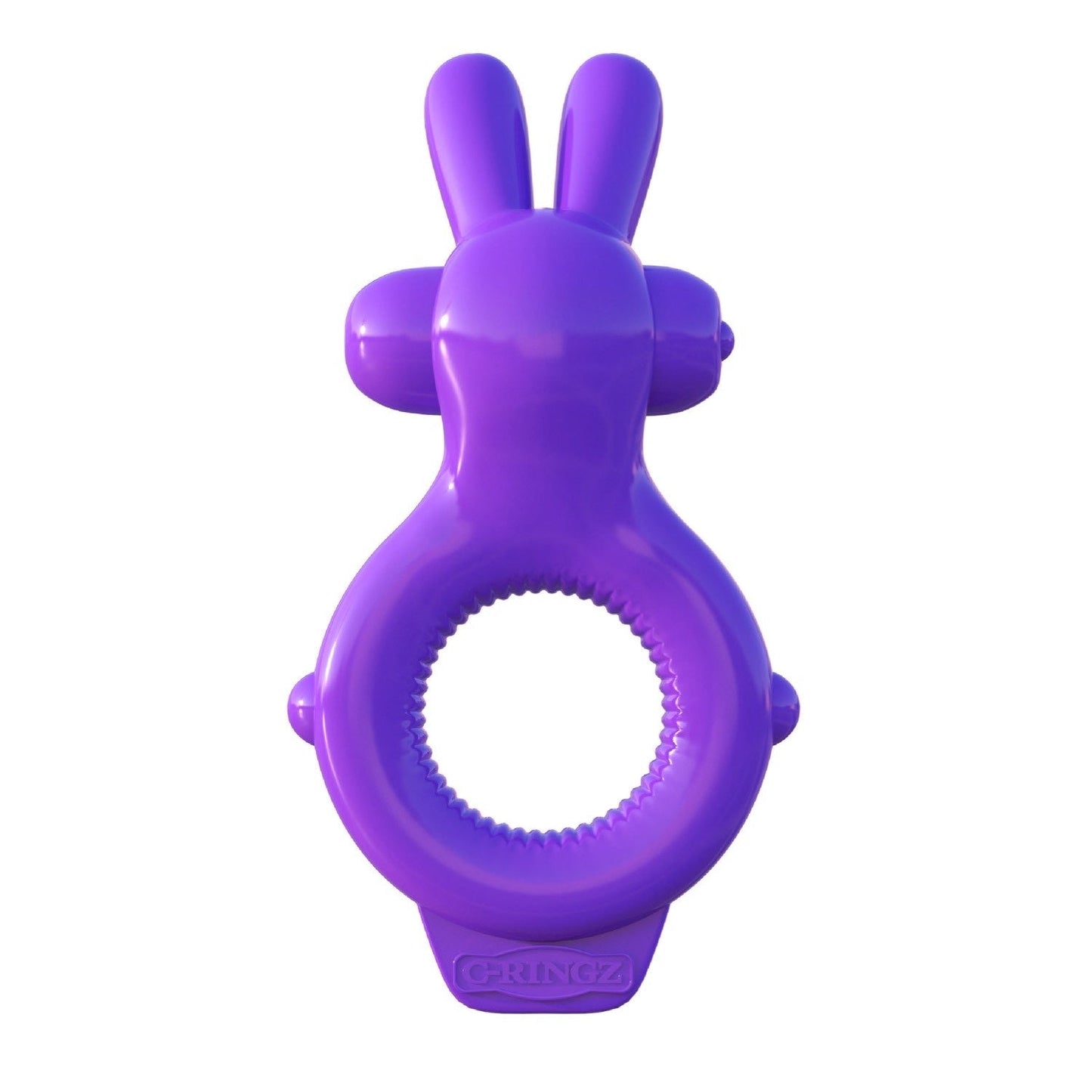 Ultimate Rabbit Ring - Purple Vibrating Cock Ring