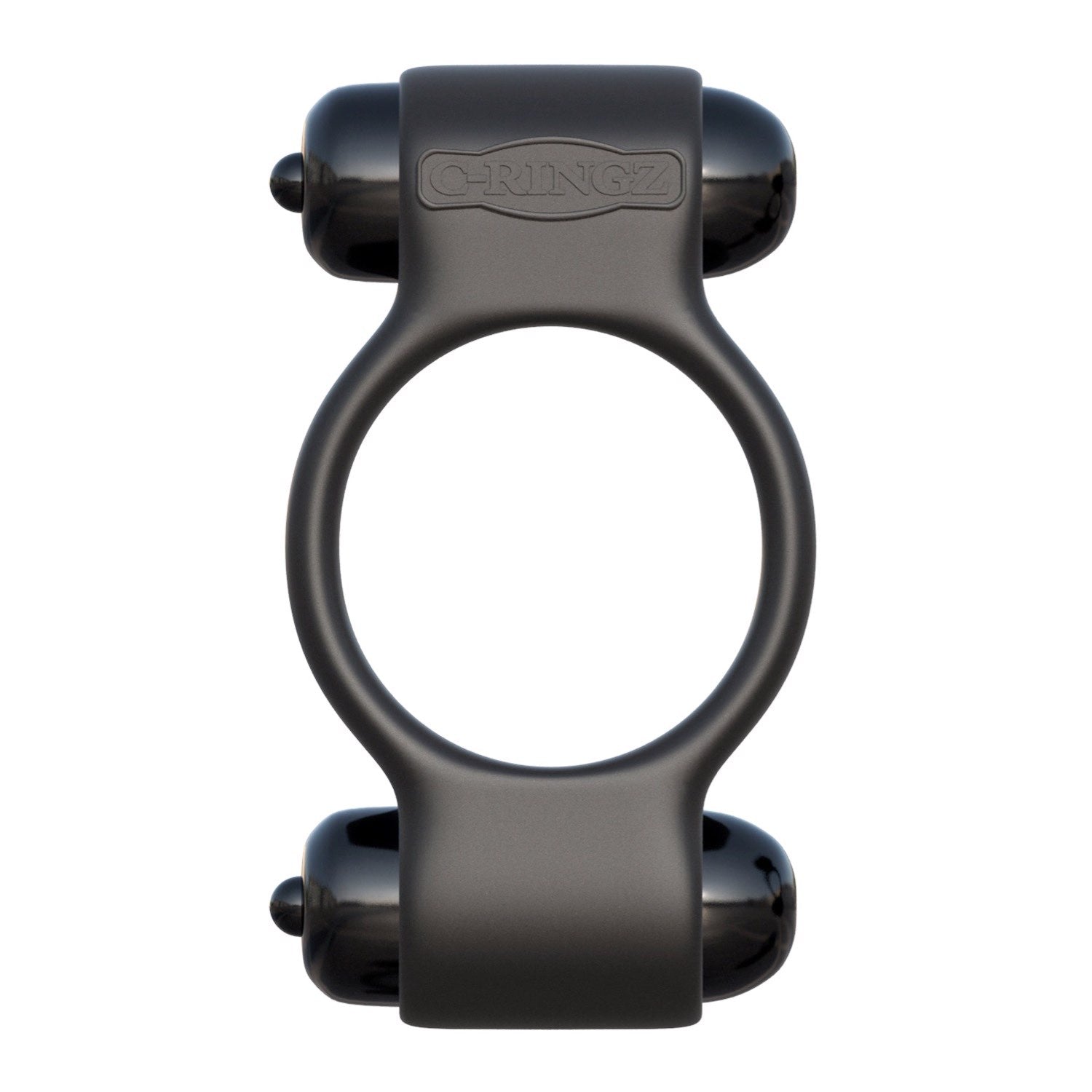 Fantasy C-Ringz Fantasy C-ringz Magic Touch Couples Ring - Black Dual Vibrating Cock Ring by Pipedream