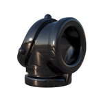 ["Cock Ring","Ball Ring"]Fantasy C-ringz Rock Hard Cock Pipe - Black Cock & Ball Rings