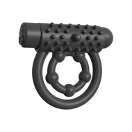 ["Cock Ring","Ball Ring"]Fantasy C-ringz Remote Control Performance Pro - Black Vibrating Cock & Ball Rings with Remote