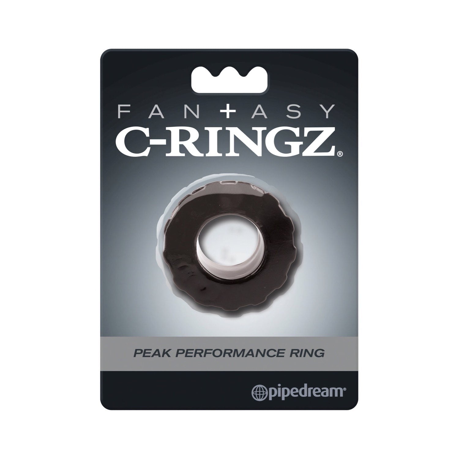 Fantasy C-Ringz Peak Performance Ring - Black Cock Ring by Pipedream