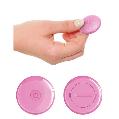 Rock N Grind - 粉色 USB 可充电刺激器，带无线遥控器