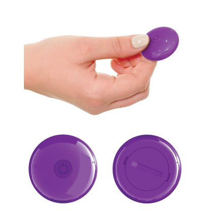 Rock N Ride - 紫色 USB 可充电刺激器，带无线遥控器