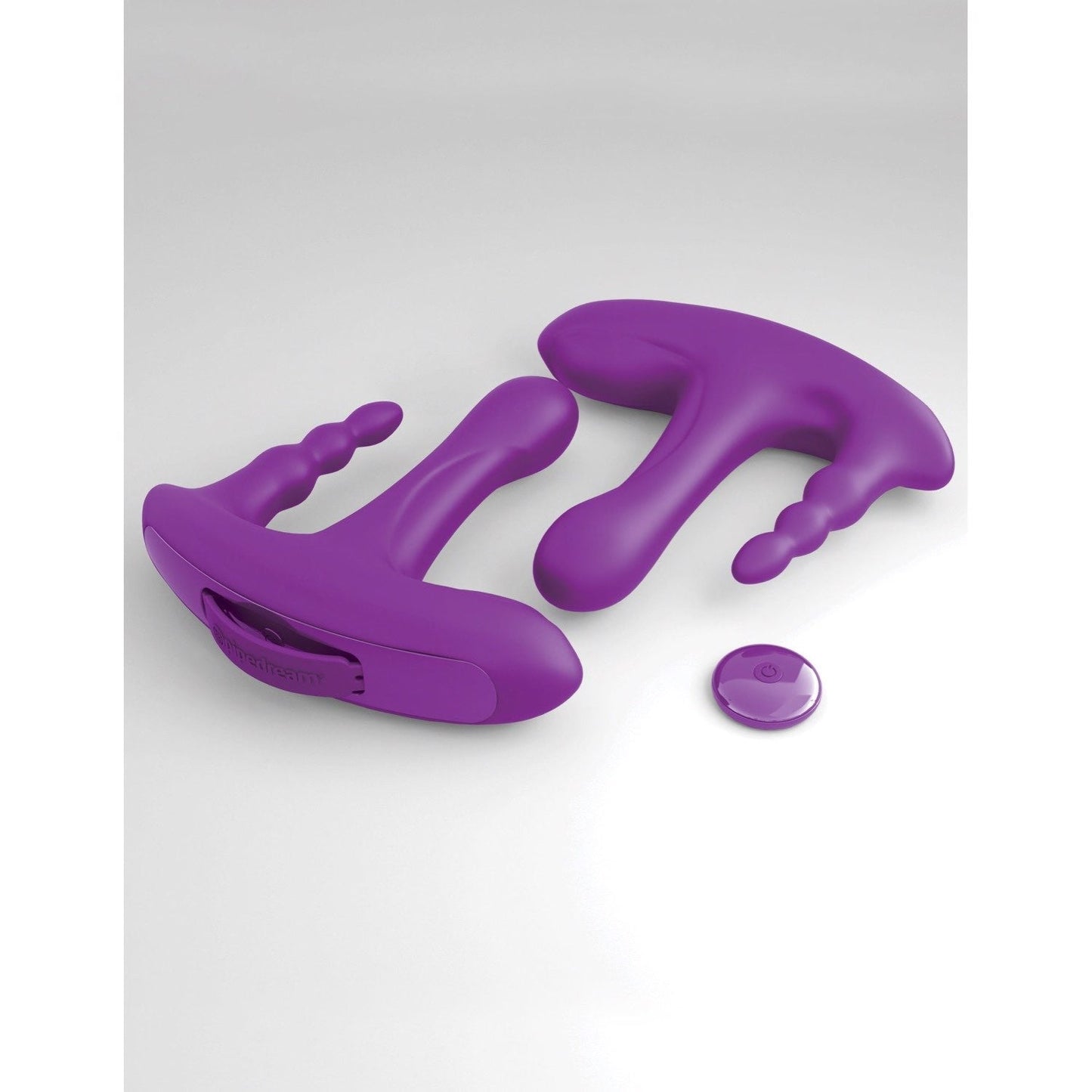 Rock N Ride - Purple USB Rechargeable Stimulator with Wireless Remote