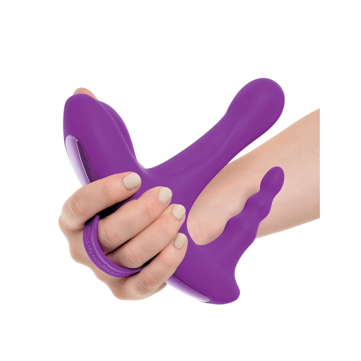 3Some Rock N Ride - Purple USB Rechargeable Stimulator with Wireless Remote by Pipedream