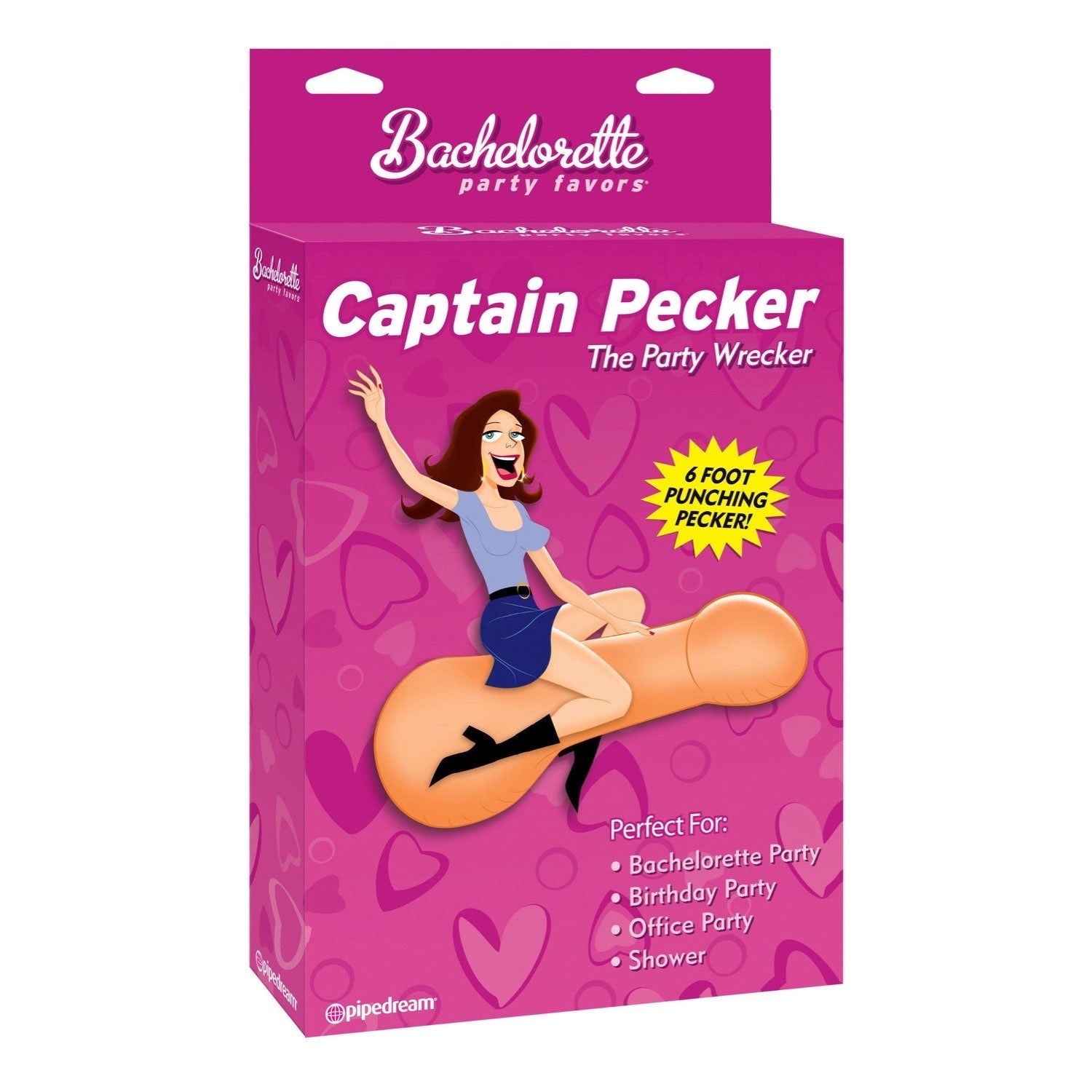 Bachelorette Party Favors Captain Pecker - Inflatable Penis by Pipedream