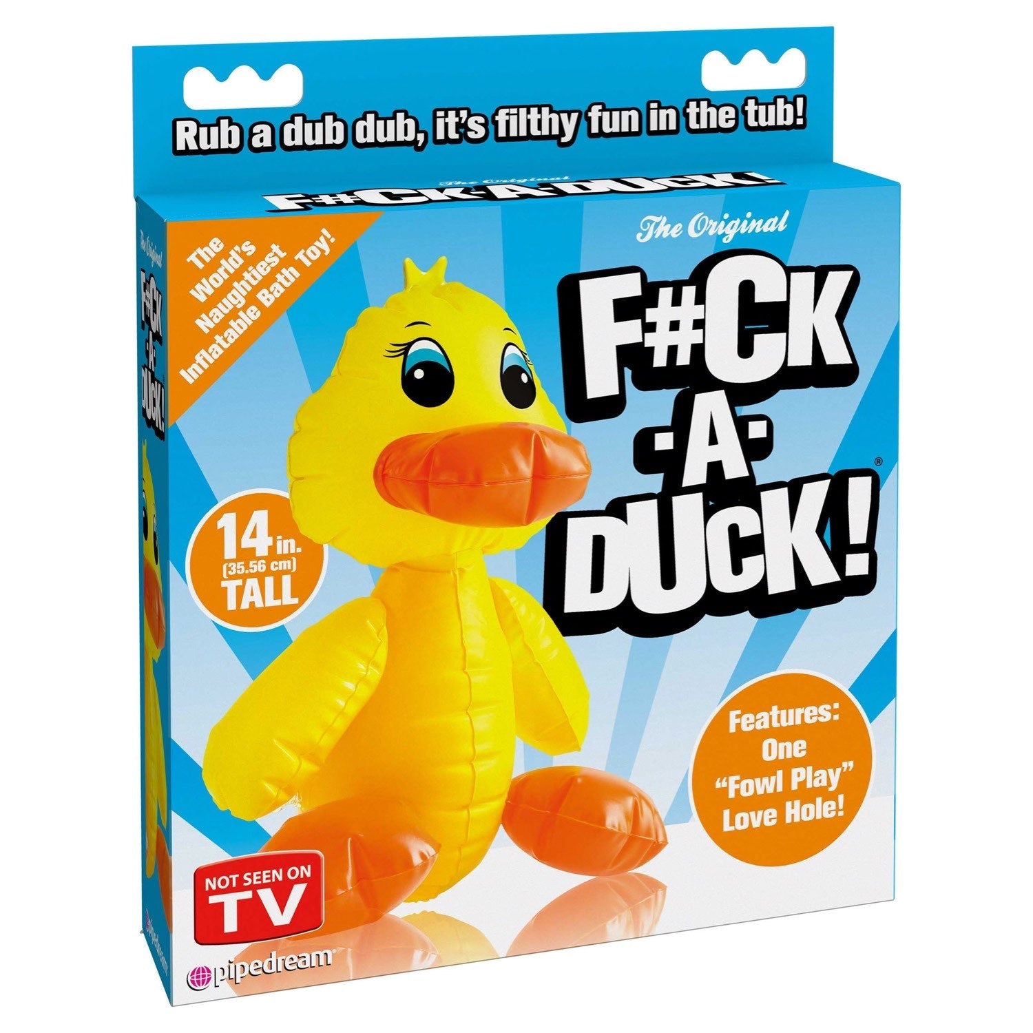  F#ck-A-Duck - Inflatable Duck by Pipedream
